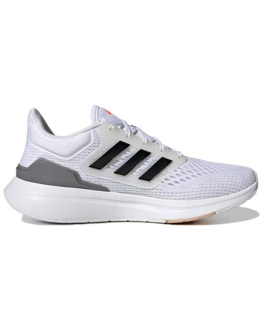 Adidas White (Wmns) Eq21 Run Iron Metallic'