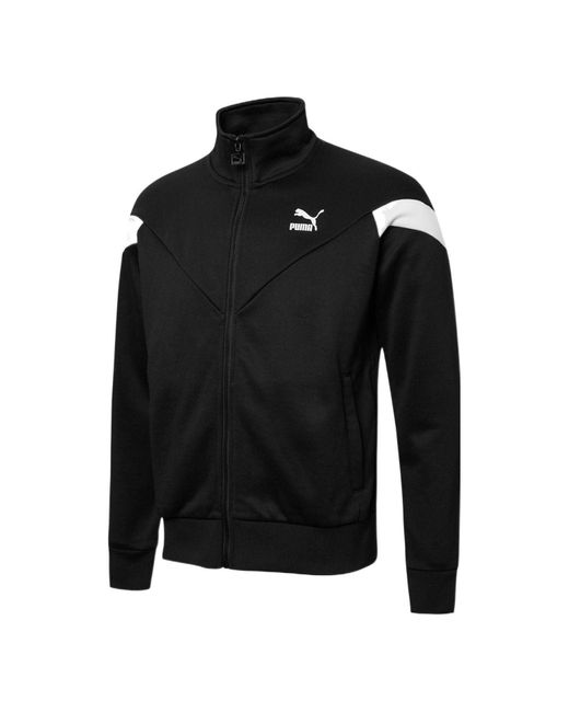 PUMA Black Iconic Mcs Track Jacket for men