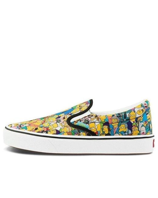 Vans Multicolor The Simpsons X Comfycush Slip-On 'Springfield' for men