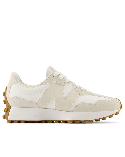 New Balance White (Wmns) 327 'Linen Sea Salt'