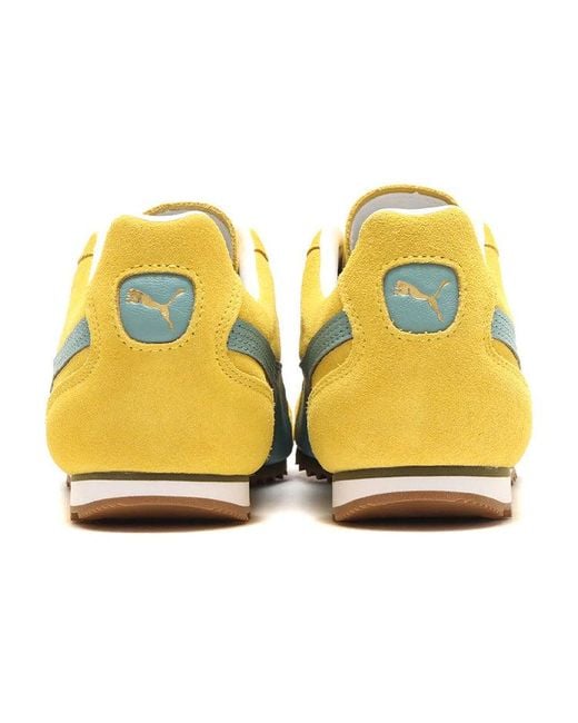 PUMA Yellow Arizona Low Top Athleisure Casual Sports Shoe for men