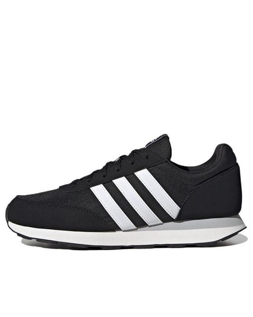 Adidas Black 60s 3.0 Running Shoes for men