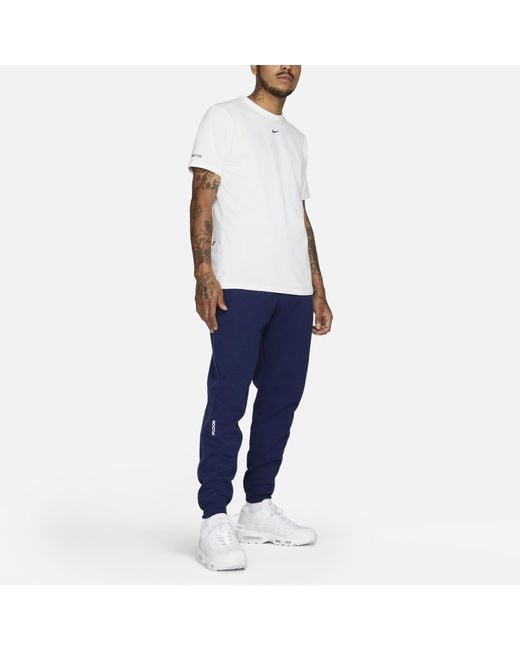 Nike White X Nocta Drake Cardinal Stock Logo T-Shirt for men