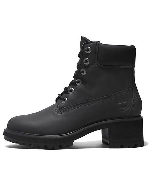 Timberland Black (Wmns) Kinsley 6 Inch Waterproof Boots Full Grain'