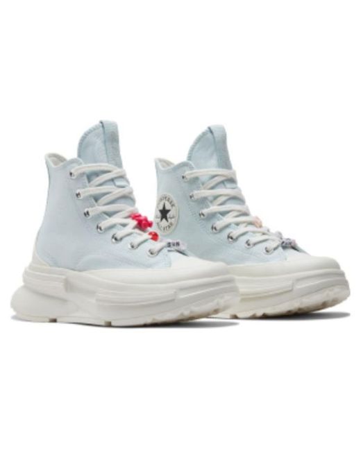 Converse Blue (Wmns) Run Star Legacy Cx Platform High 'Diy Beads'