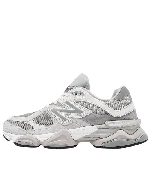 New Balance White 9060 'Concrete' for men