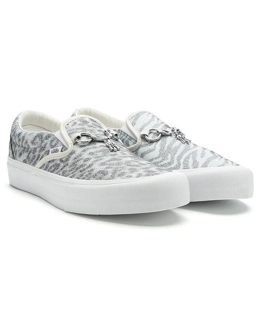 Vans White Needles X Vault Classic Slip-On V 'Animal Print for men