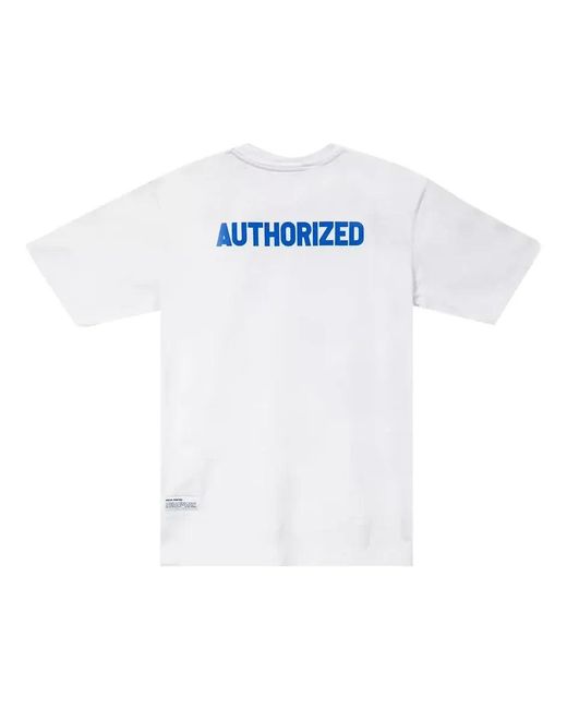 Heron Preston Blue Ss21 Heron Af T-Shirt for men