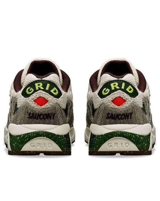 Saucony Brown X Bodega Grid Shadow 2 'Jaunt Woven' for men