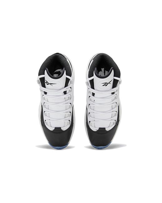 Reebok White Tyrrell Winston X Question Mid 'The Smell Of Money'