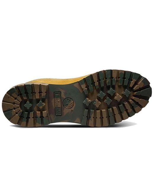 Timberland Brown 6 Inch Premium Waterproof Boot 'Wheat' for men