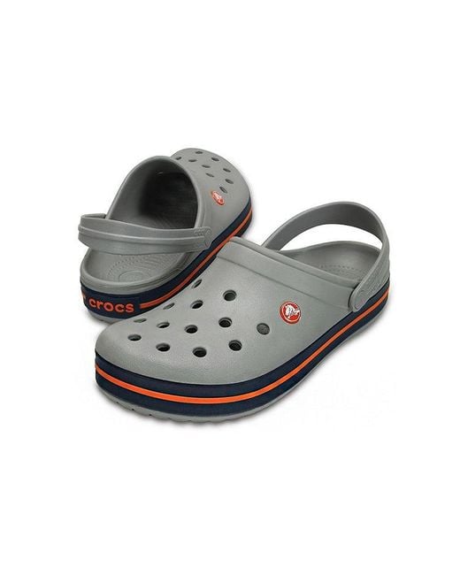 CROCSTM Gray Crocband Clog for men