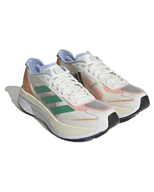 Adidas White (Wmns) Adizero Boston 11' Tint Court'