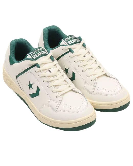 Converse White Weapon Cc Ox Sax' for men