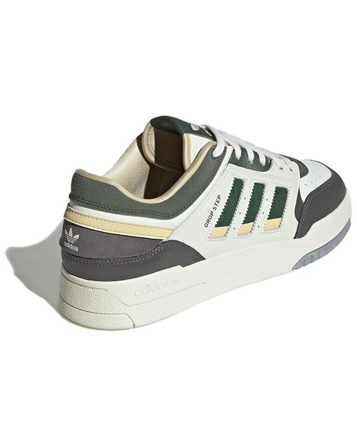 Adidas White Originals Drop Step Low for men
