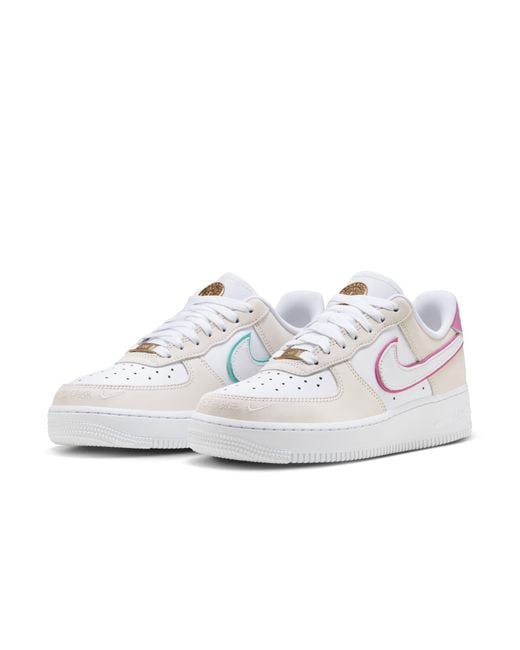 Nike White (Wmns) Air Force 1 '07 Lx 'Be The One'