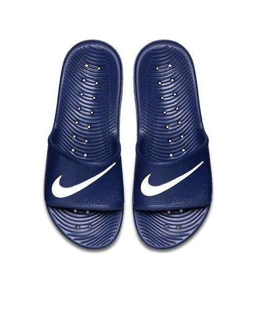 Nike Kawa Slide Se 'cater - Chambray Blue' for men