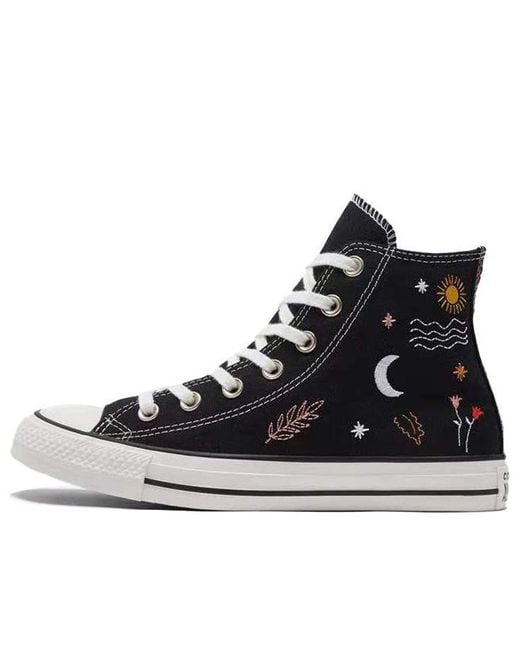 Converse Black (Wmns) Chuck Taylor All Star High 'It's Okay To Wander'