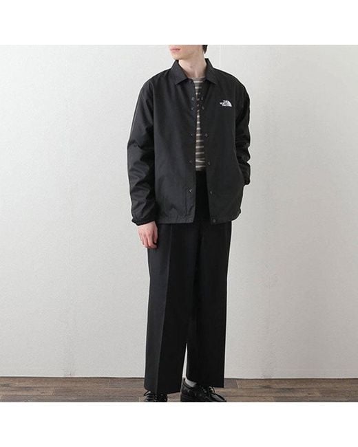 The North Face Black Logo Wind Coaches Jacket for men