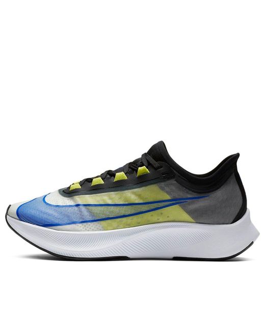 Nike Blue Zoom Fly 3 'Cyber Racer' for men