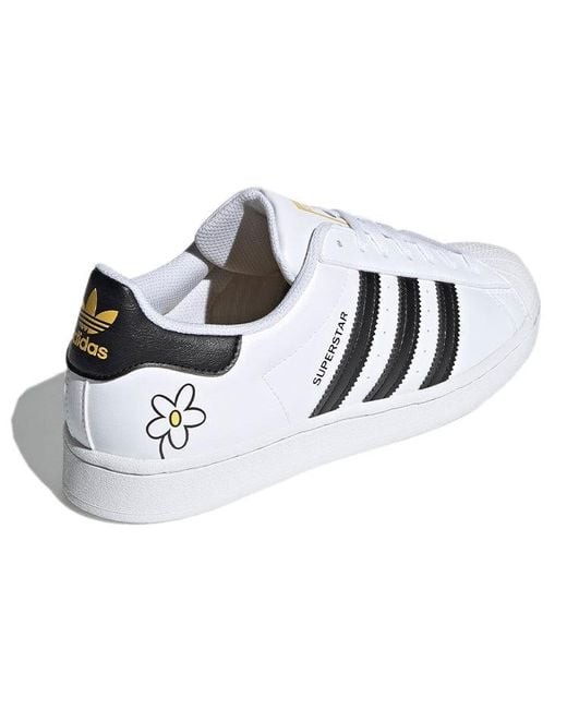 Adidas White Originals Superstar Shoes 'Cloud Core Hazy' for men