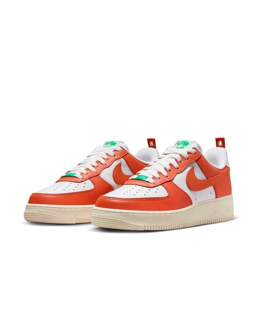 Nike Red Air Force 1 Low 'Pojangmacha' for men