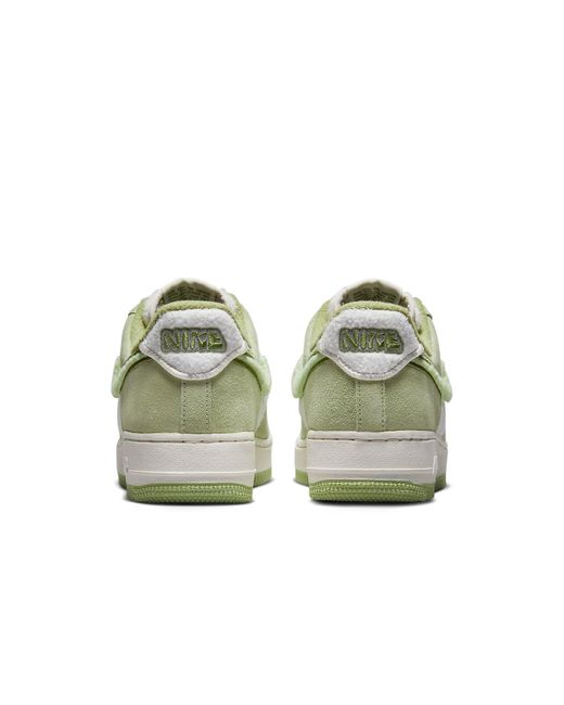 Nike Green (Wmns) Air Force 1 '07 Lx 'Fleece