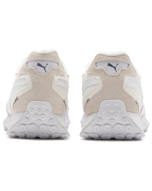 PUMA White Blacktop Rider 'Warm'