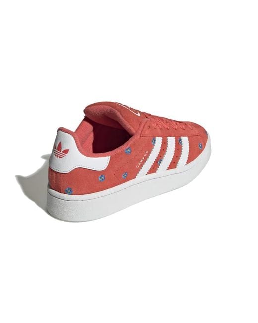 Adidas Red (Wmns) Campus 00S 'Preloved Scarlet Floral'