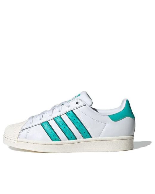 Adidas Blue (Wmns) Superstar Mint Rush'