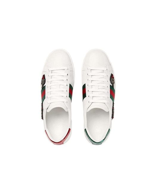 Gucci White (Wmns) Ace Embroidered 'Arrow'