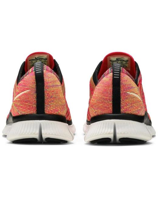 Nike Red Free Flyknit Nsw Flash' for men