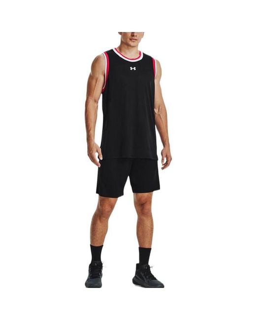 Under Armour Black Baseline 10 Inch Shorts for men