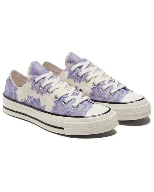 Converse Blue (Wmns) Chuck 70 Low 'Floral'