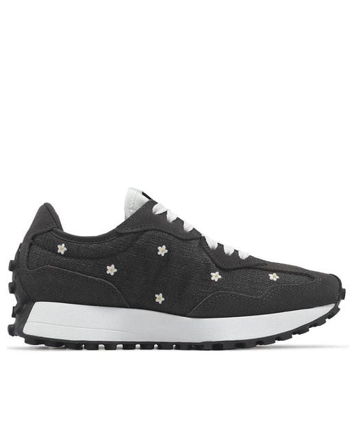 New Balance Black (Wmns) 327 'Flowers'