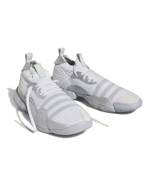 Adidas White Trae Young 2 'Dash' for men