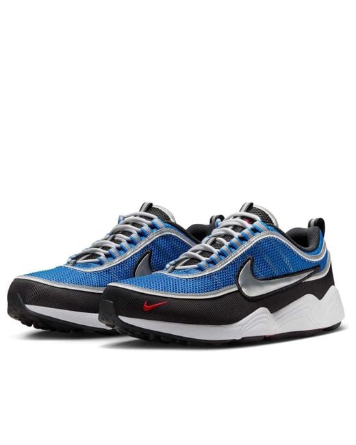 Nike Blue Air Zoom Spiridon 'Signal Metallic Luster' for men