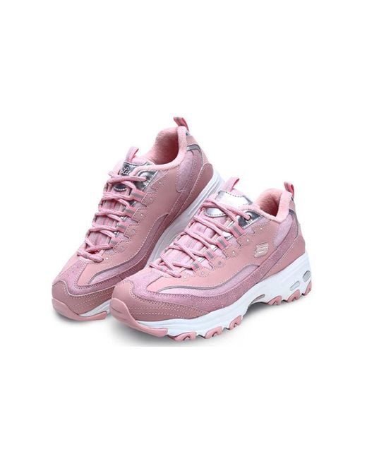 Skechers Purple (Wmns) D'Lites Sports Shoes