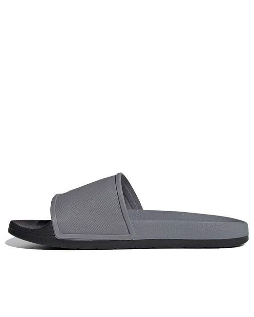 adidas Adilette Tnd Slippers Grey/white in Blue for Men | Lyst