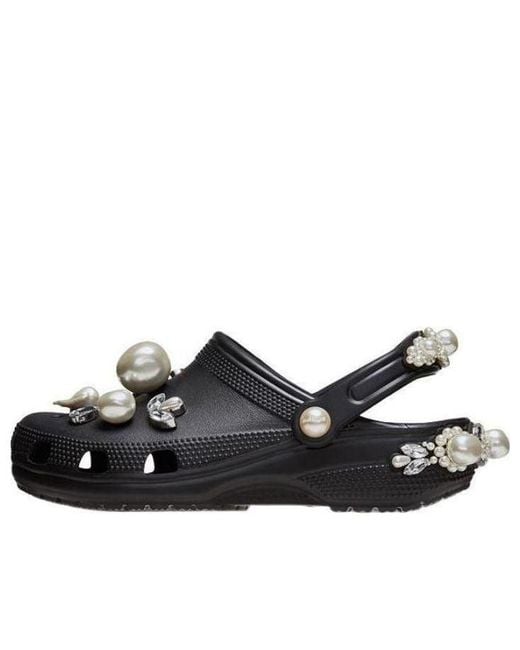 CROCSTM Black X Simone Rocha Classic Clog for men
