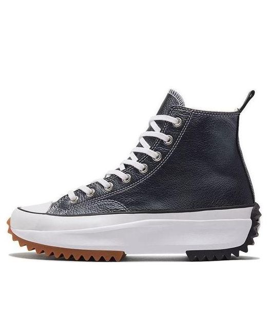 Converse Blue Run Star Hike High 'Metallic Classics for men