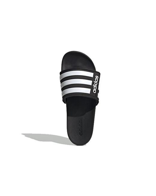 Adidas Black Adilette Comfort Adj for men