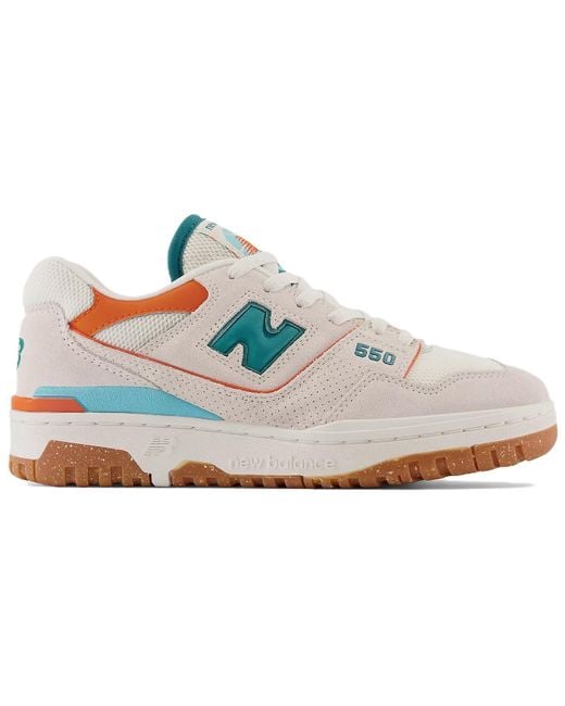 New Balance White (Wmns) 550 'Sea Salt Verdigris'