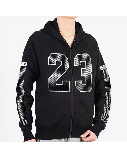 Nike Gray Numeric Printing Zipper Sports Jacket for men
