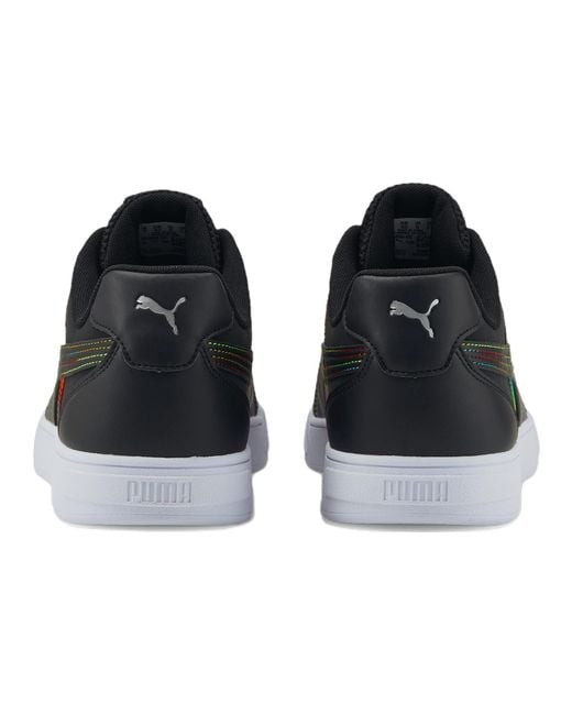 PUMA Black Caven Low Tops Casual Skateboarding Shoes for men