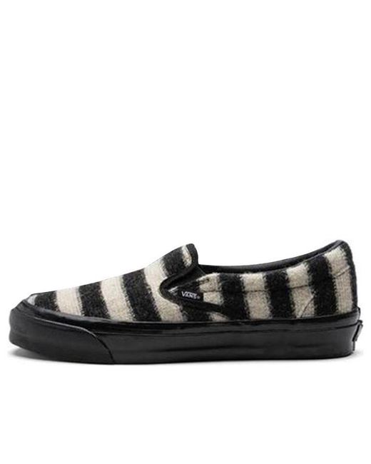 Vans Black Concepts X Og Classic Slip-On Lx 'Mohair for men