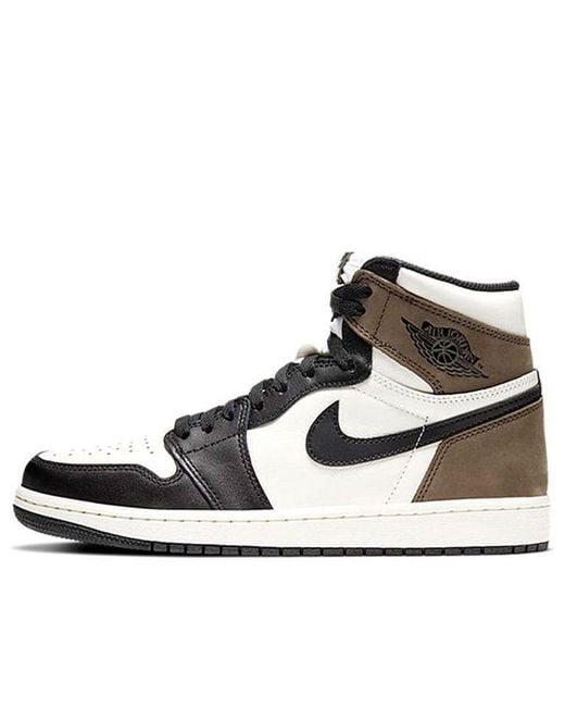 Nike Black 1 Retro High Og 'Dark Mocha' for men