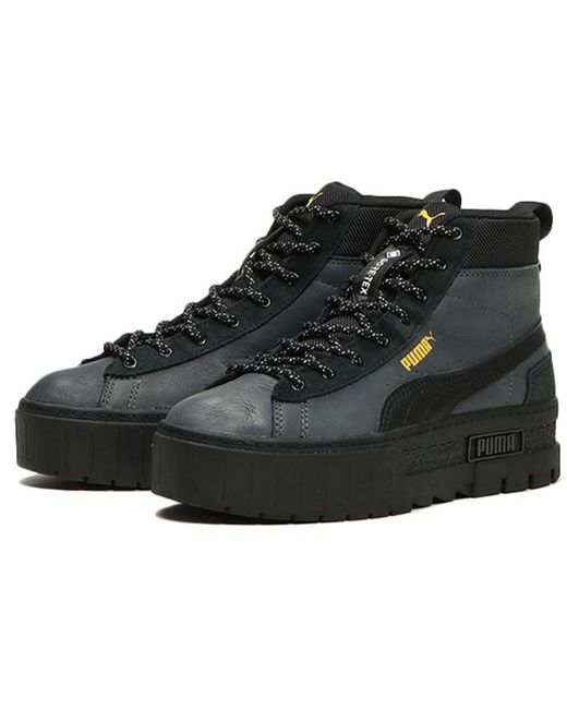 PUMA Black (Wmns) Mayze Mid Gtx