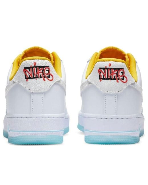Nike Blue (Wmns) Air Force 1 '07 'Corner Markets'