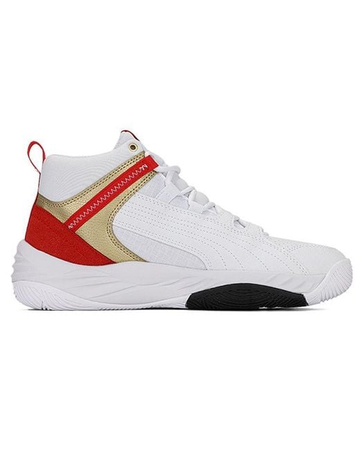 PUMA White Rebound Future Evo Mid-Top for men